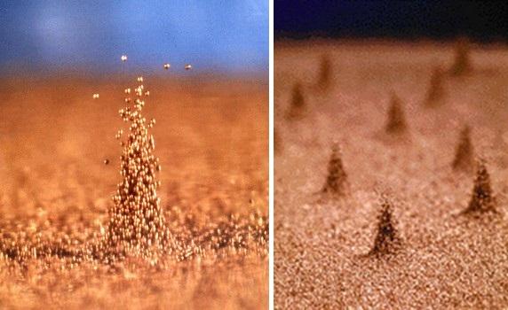 Осциллоны из бронзовых шариков