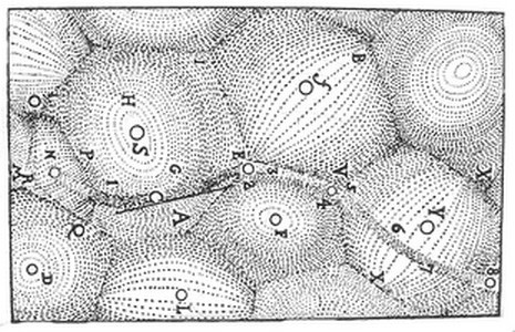 Вихревая структура космоса по Декарту