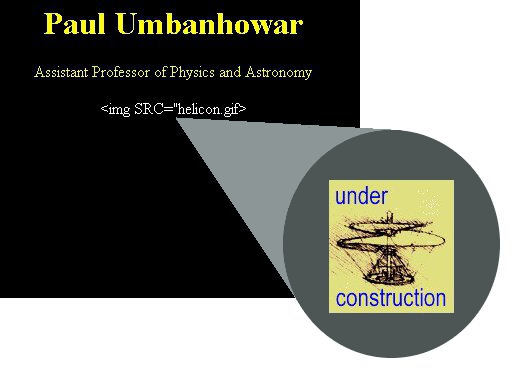 Закрытый на реконструкцию сайт первооткрывателя осциллонов