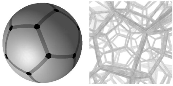 Вселенная как сферический додекаэдр Вселенная как сферический додекаэдр
